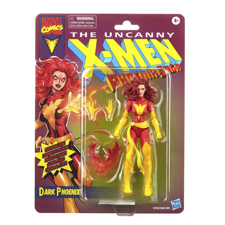 The Uncanny X-Men Marvel Legends Retro Collection Dark Phoenix Hasbro